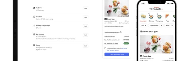 DoorDash app launches self-serve ad platform