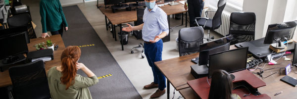 Amid pandemic, returning to offices remains an open question for tech leaders
