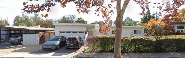 Sale closed in Palo Alto: $2.5 million for a three-bedroom home