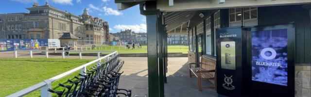 Bluewater on course to help deliver final blow to throw away plastic bottles at St. Andrews links