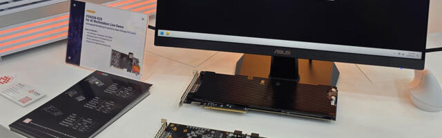 Phison's Apex RAID demo showed us blistering 113 GB/s speeds in Computex demo