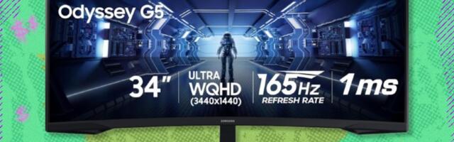 The Samsung Odyssey G5 ultra-wide gaming monitor just dropped to under $300 at Amazon