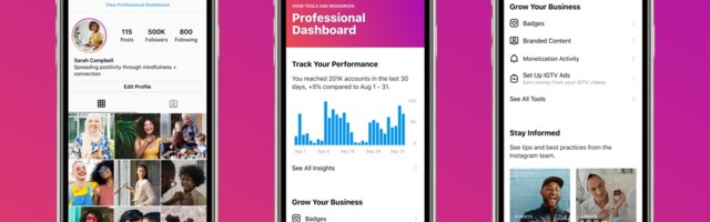 Instagram launches Professional Dashboard for businesses and creators