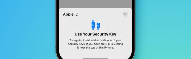 Apple ID Security Keys Feature Now Supports iCloud for Windows