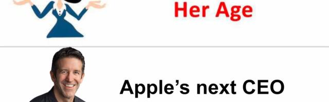 John Ternus is probably 50 years old