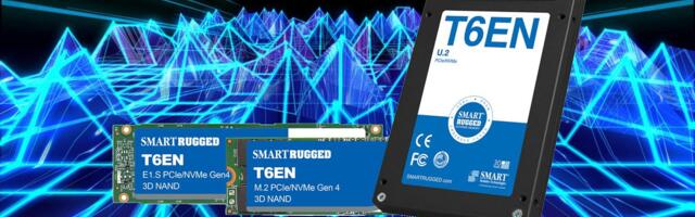 SMART Modular Technologies readies the T6EN series of hardware-level Self-Encryption SSDs with a conformal coating — SSDs made for aerospace, defense, and other industrial applications