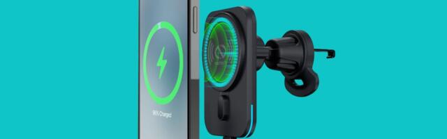 Get a magnetic car phone mount with Qi2 charging for just $36