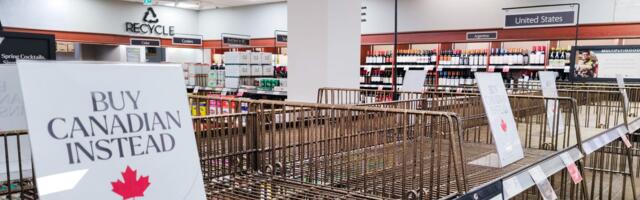 Some Canadian stores are labeling US imports with a T for 'tariffs' — and buyers are snapping up alternatives