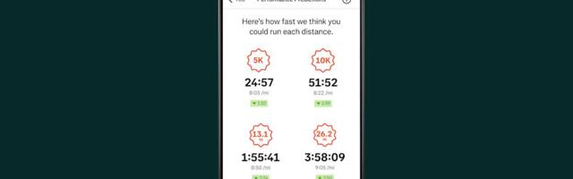 Strava can predict your race finish times