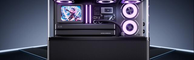 This 'gaming PC' is actually a Bluetooth speaker — replica pumps out the jams with faux dual GPUs, liquid cooling, and RGB