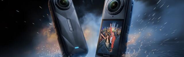 Insta360 X5 camera unveiled with large 1/1.28" sensors, bigger battery and replaceable lenses