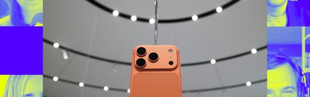 The orange iPhone stole the show