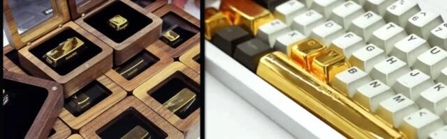 Now that's a bonus - top camera company gifts solid gold keycaps worth thousands of dollars to its top employees
