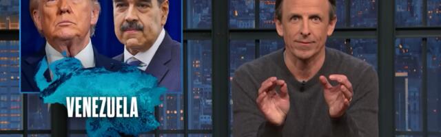Seth Meyers shares theory on why Trump attacked Venezuela