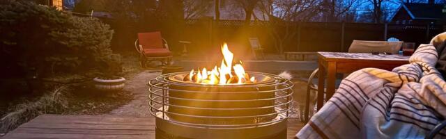 I Tried It: Ninja's Fireside360 Is a Patio Heater and Fire Pit in One