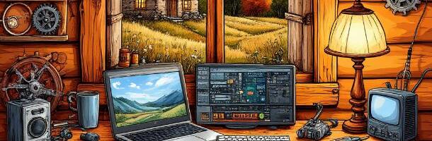 Как мы с внуком подняли свой сервер вместо Gmail в деревне