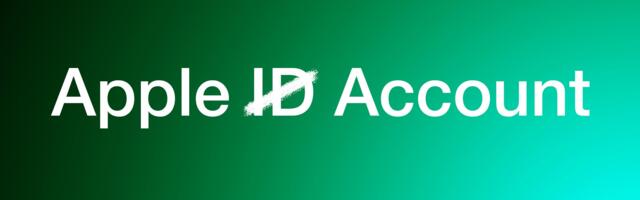 Apple ID Could Be Rebranded to 'Apple Account' Later This Year