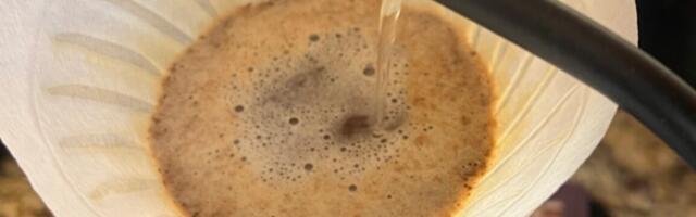 Fewer beans = great coffee if you get the pour height right