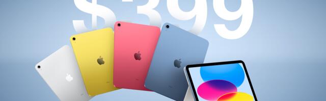 Deals: Apple's 10th Gen iPad Drops to $399 in All Colors ($50 Off)
