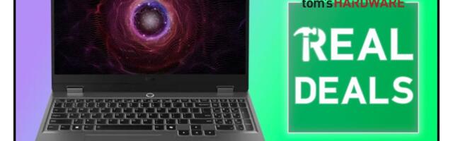 Pick up a Lenovo gaming laptop for only $549 — featuring an AMD CPU and Nvidia RTX GPU