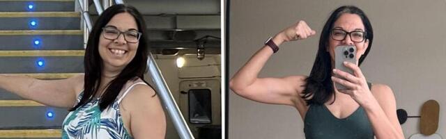 A 42-year-old woman gained weight from early menopause and a stressful job. She lost over 60 pounds with 3 habits.