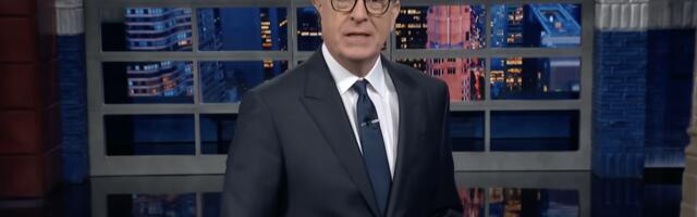 Stephen Colbert easily mocks Andrew Mountbatten-Windsors arrest photo