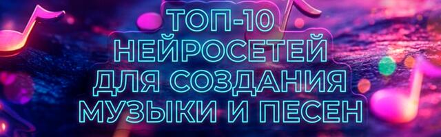 Лучшие нейросети для создания песен: ТОП-10 ИИ для написания музыки с вокалом на русском