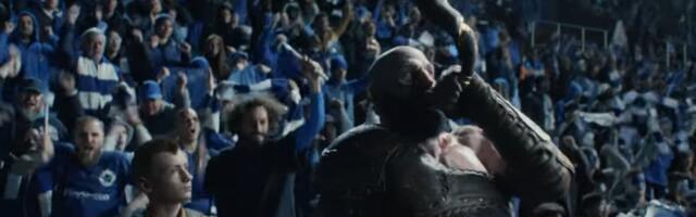 PlayStation trailer shows Kratos, Joel and Ellie at the football