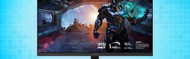 Gigabyte's GS32Q 32-inch QHD 170 Hz gaming monitor is on sale for $199