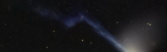 Comet caught strangely zigzagging its way through space