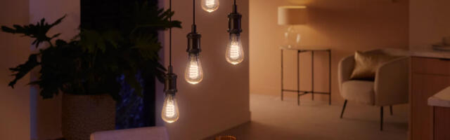 Save 45% on this really cool retro Philips Hue Smart 60W ST19 smart light