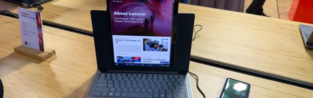 Lenovo shows off ThinkBook VertiFlex laptop and Smart Motion dock concepts at IFA – rotating displays and AI-powered docks that follow your every move