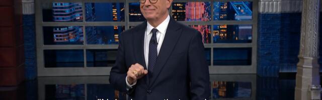 Stephen Colbert gleefully mocks Trumps record-setting low Kennedy Center Honors ratings