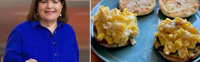 I tried Ina Garten's easy breakfast sandwich with delicious eggs you can make in the microwave