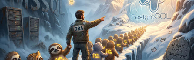 Как перевести 40 распределенных баз 1С из MSSQL в PostgreSQL