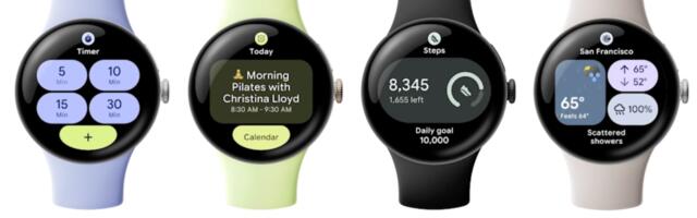 Google reveals first Wear OS widget partners and explains how the new system saves battery