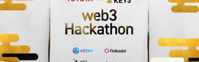 Toyota is making a big move into blockchain; sponsors its world’s first global Web3 hackathon on Astar Network