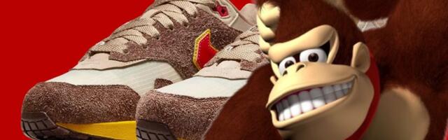 Don't worry, Donkey Kong wasn't harmed in the making of these Nike trainers