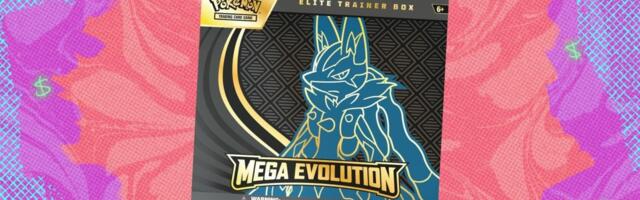 The Pokémon TCG: Mega Evolution Mega Lucario Elite Trainer Box is close to market value at Amazon