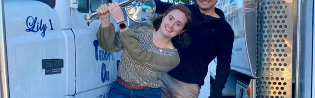 I work at my mother's company alongside my sister. Working in the family business isn't always easy, but I love the job security.