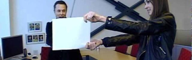 Elon Musk showing off his sword skills: Watch