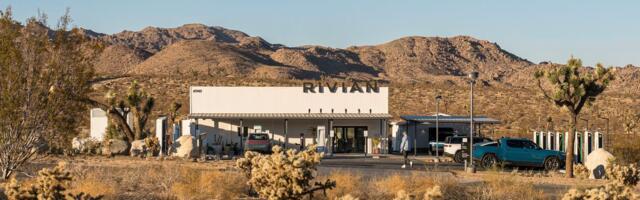 Rivian opens up its charging network to other EVs for the first time