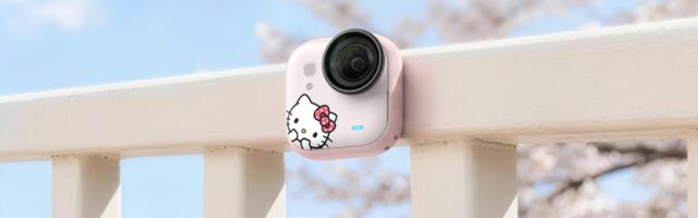 Insta360 unveils cute Hello Kitty-themed action camera