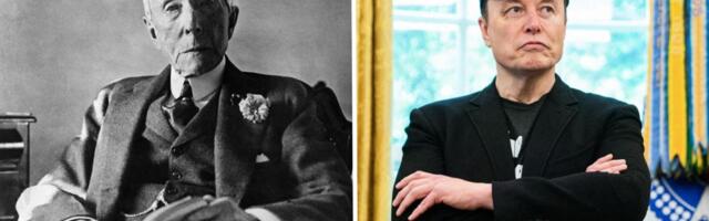 See how Elon Musk's fortune compares with the richest Americans in history