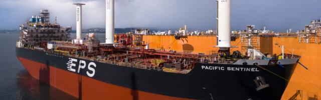 New eSails provide wind-assisted propulsion for sea tankers