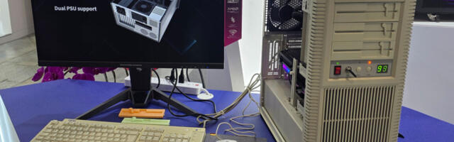 SilverStone is back with a beige PC case that looks just like your crappy old 486