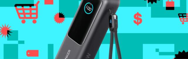 Anker’s power bank with dual USB-C retractable cables is a great deal at $25 off
