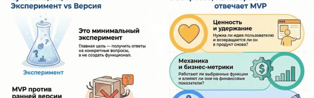 MVP без иллюзий: как проверять удержание и монетизацию, а не «делать урезанный продукт»