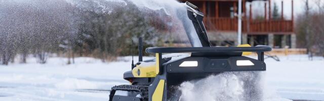 Man uses $4,999 autonomous snow blower to clear his driveway during winter storm: 'I'm inside sipping a coffee'
