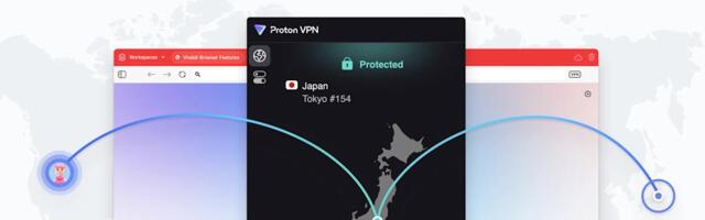 The customizable Vivaldi browser adds built-in ProtonVPN